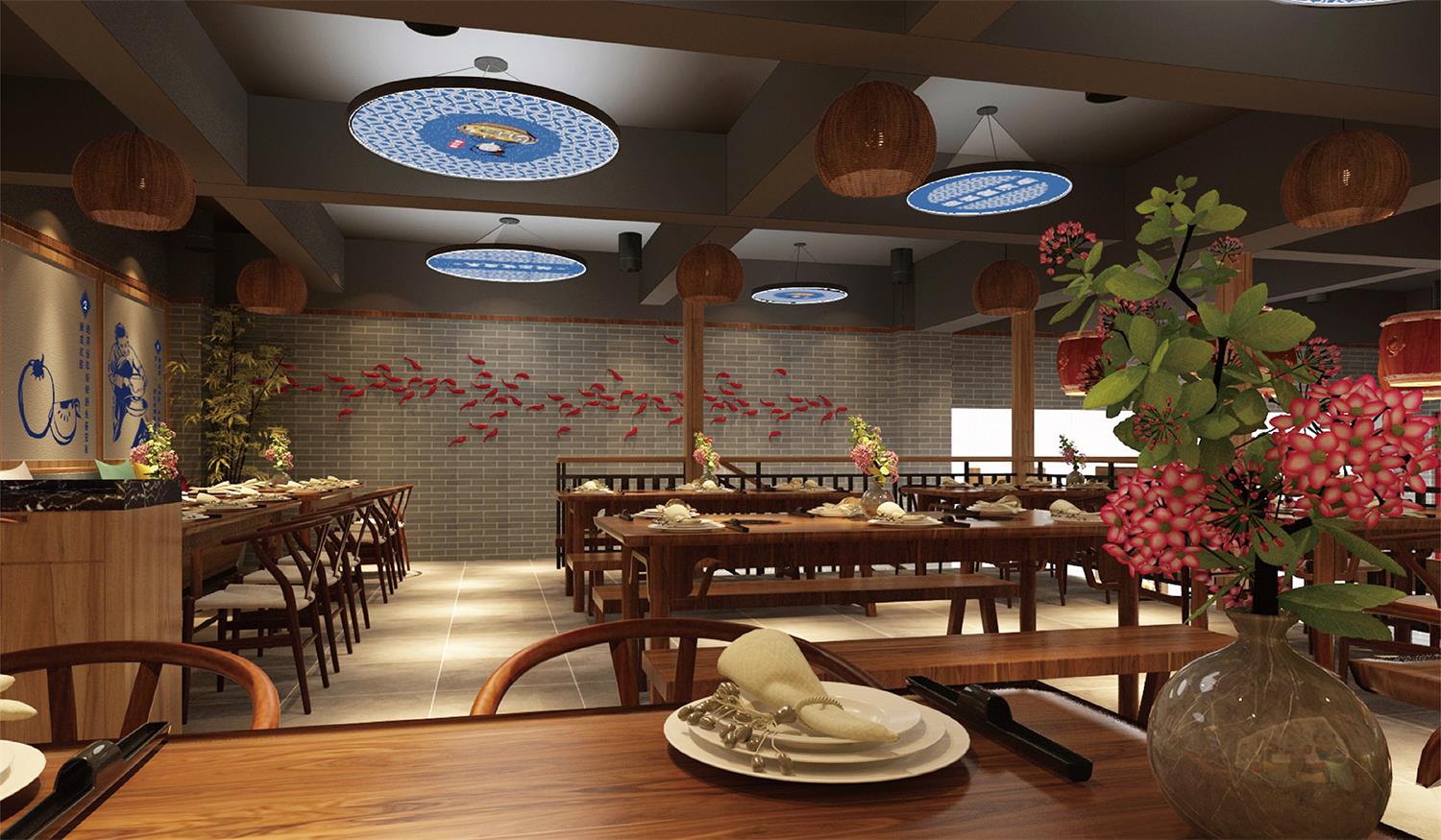 湖北如何让中餐厅的餐饮空间设计，蕴含中国传统文化底蕴？